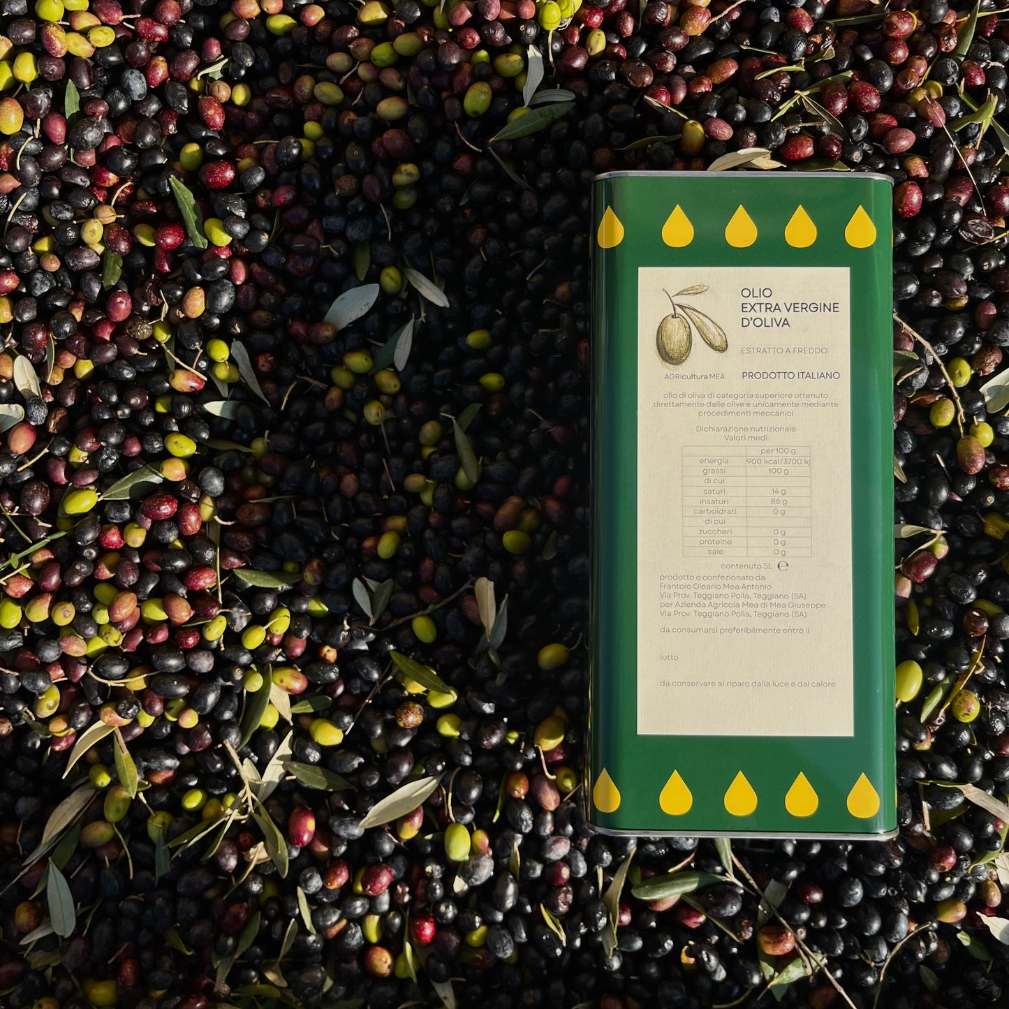 Olio Extravergine di Oliva AGRIculturaMEA - 5L